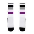 Asexual Pride Flag Socks