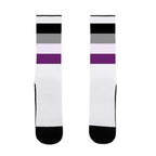 Asexual Pride Flag Socks