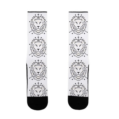 Astrology Leo Lion Socks