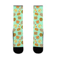 Avocado Toast Pattern Socks