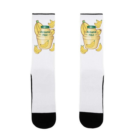 Banana Milk Socks