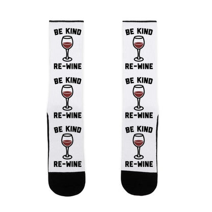 Be Kind Re-Wine Socks