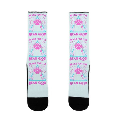 Beans For The Bean God Socks