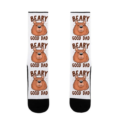 Beary Good Dad Socks