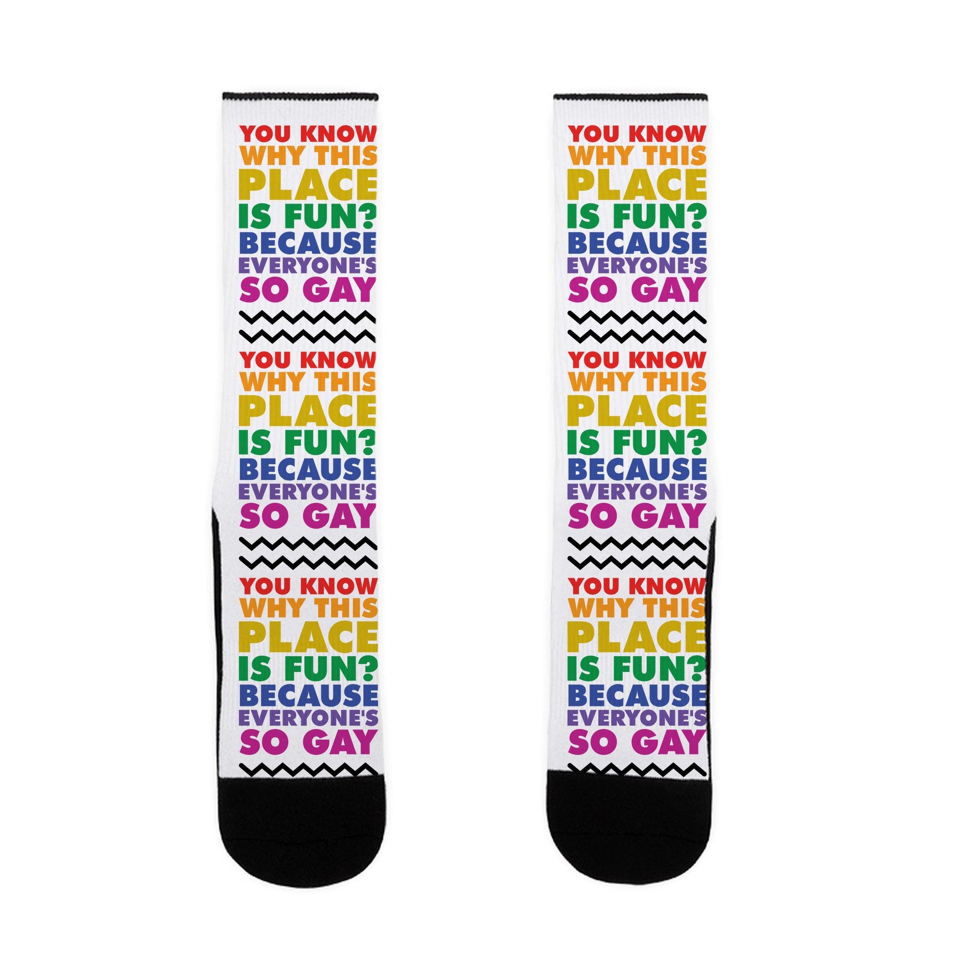 Because Everyone's So Gay Socks