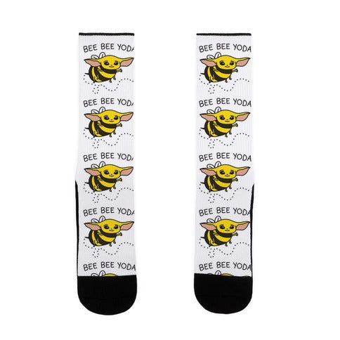 Bee Bee Yoda Socks