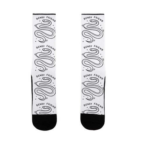 Bendy Friend Snake Socks