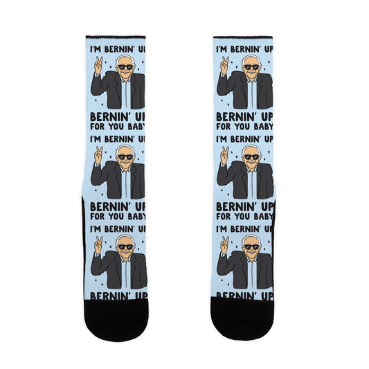 Bernin' Up For You Baby Socks