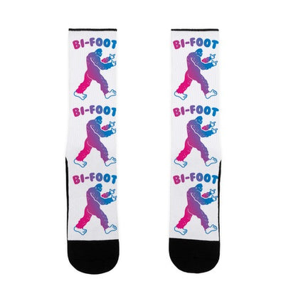 Bi-Foot Bisexual Bigfoot Socks