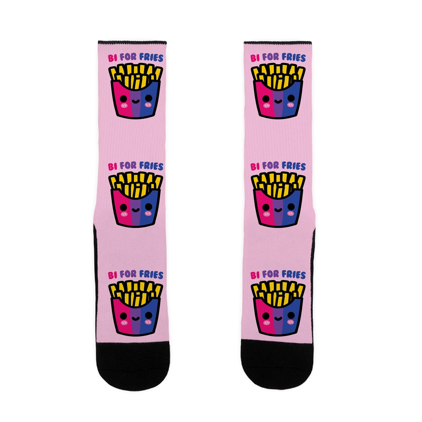 Bi For Fries Socks