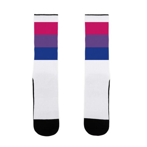 Bi Pride Flag Socks