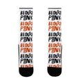 Bibliopunk Text Socks