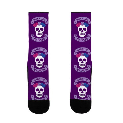 Bisexual Badass Socks