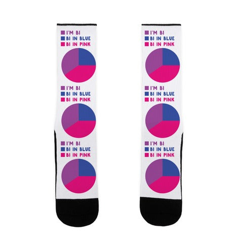 Bisexual Chart Socks