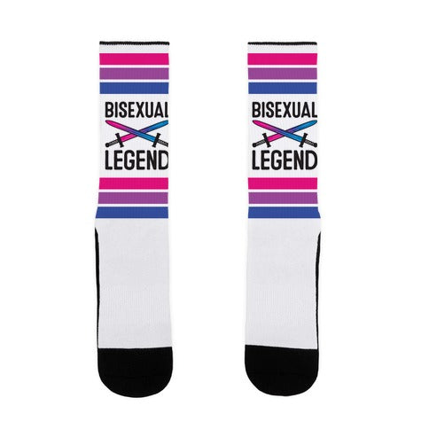 Bisexual Legend Socks