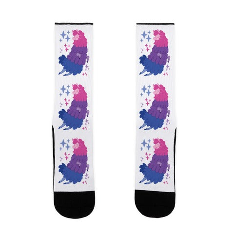 Bisexual Llama Socks