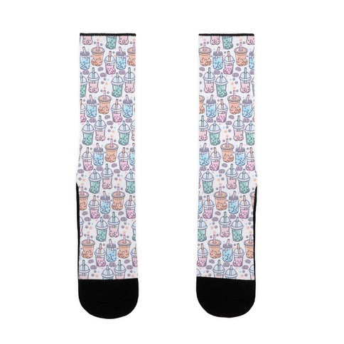 Boba Butts Pattern Socks
