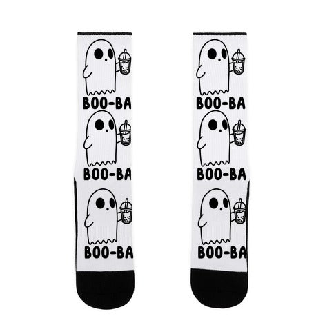 Boo-ba Boba Ghost Socks