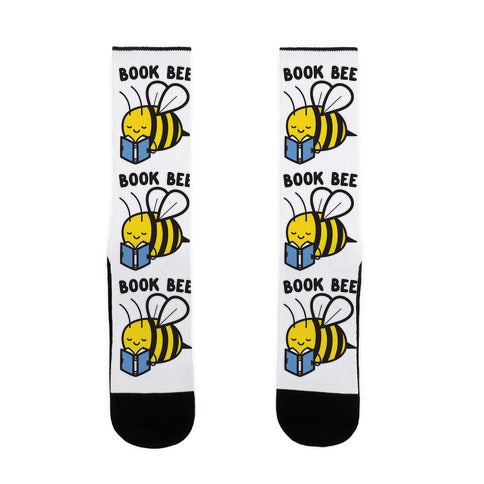 Book Bee Socks