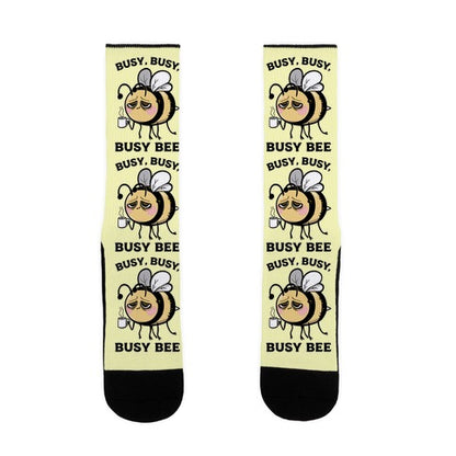 Busy, Busy, Busy Bee Socks