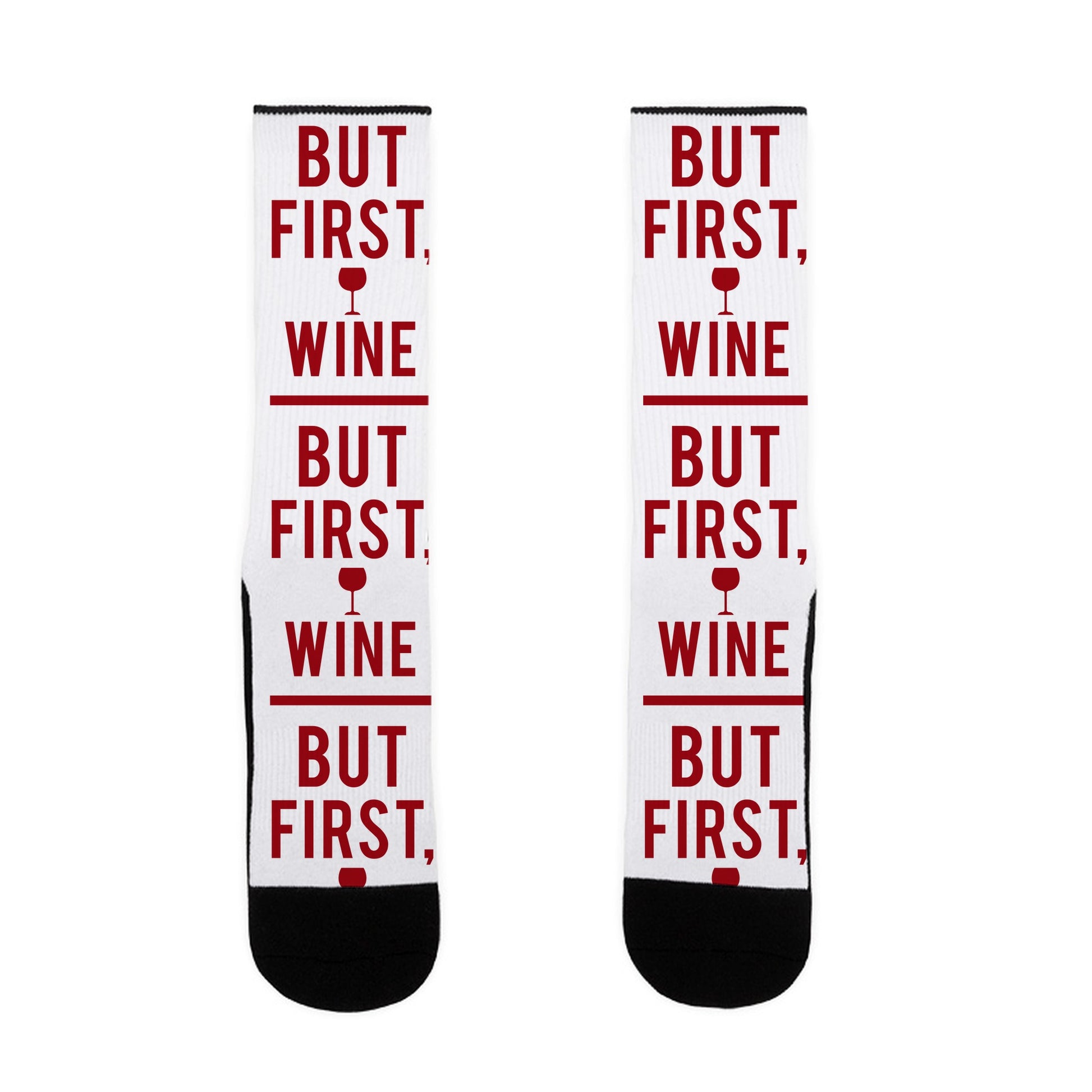But First Wine Socks
