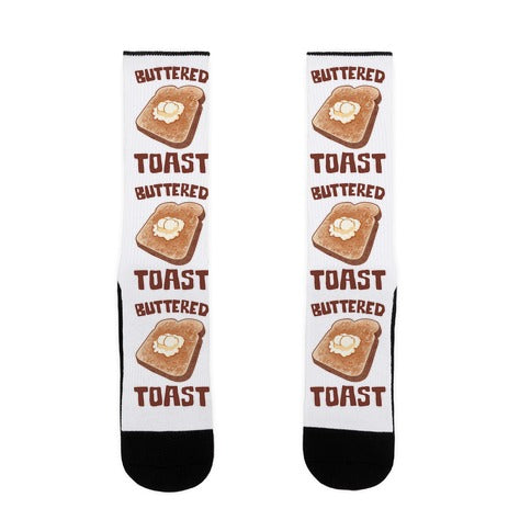 Buttered Toast Socks