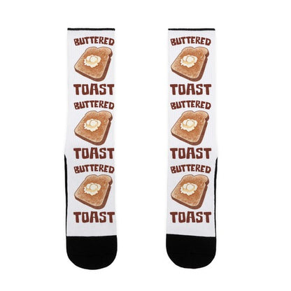 Buttered Toast Socks
