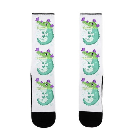 Butterfly Gator Socks