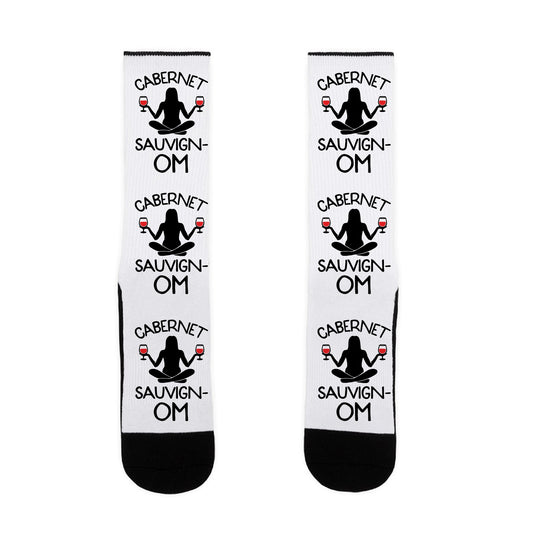 Cabernet Sauvign-OM Socks