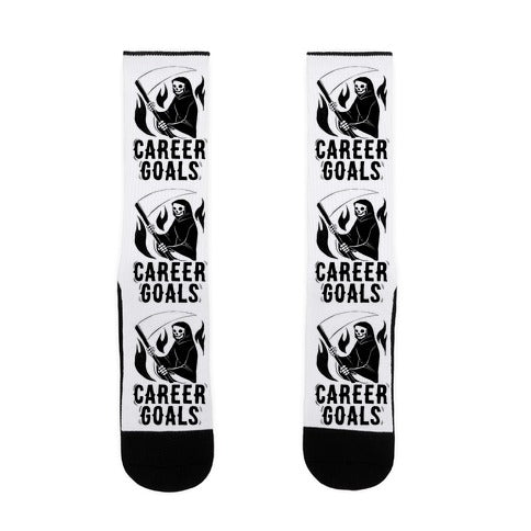 Career Goals - Grim Reaper Socks