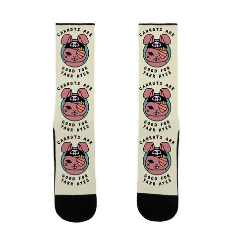 Carrots Are Good For Your Eyes Socks