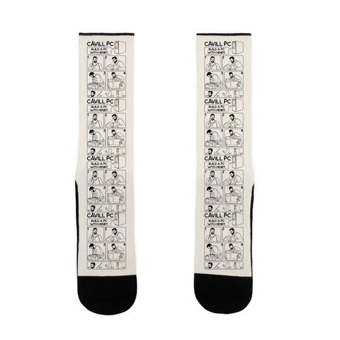 Cavill PC Parody Socks