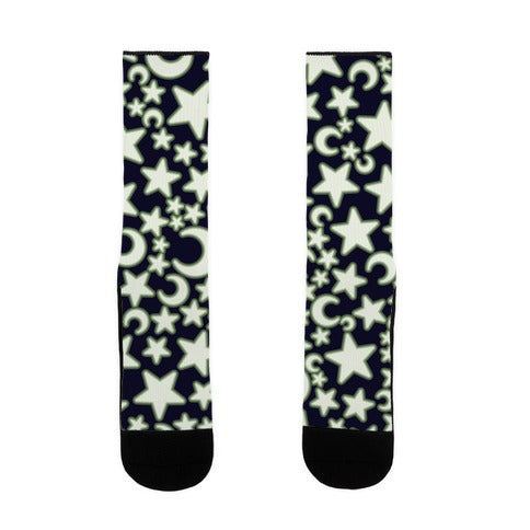 Ceiling Stars Pattern Socks