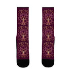 Celestial Astrology Owl Socks