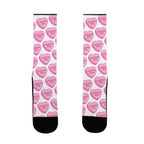 Chaotic Evil Candy Heart Socks