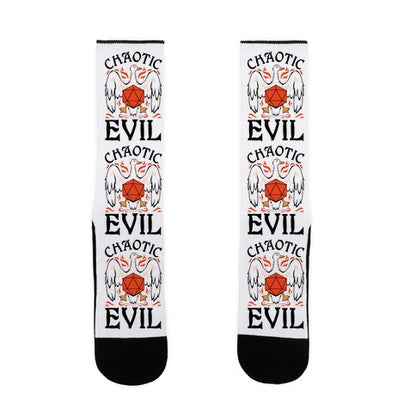 Chaotic Evil Goose Socks