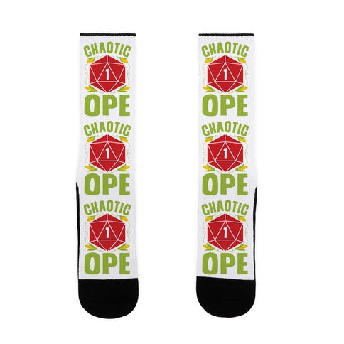 Chaotic Ope Socks