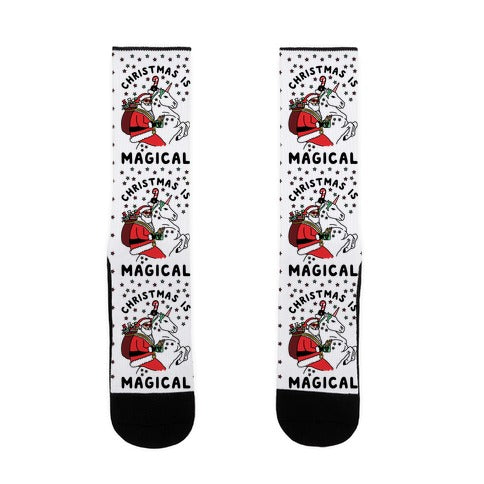 Christmas Is Magical Socks