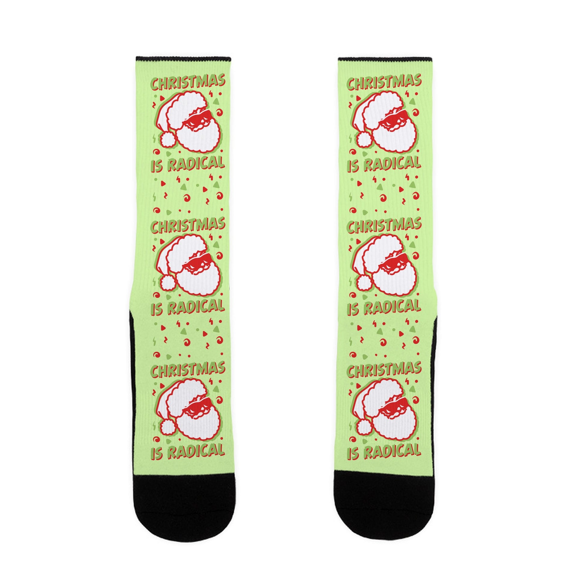 Christmas Is Radical Socks