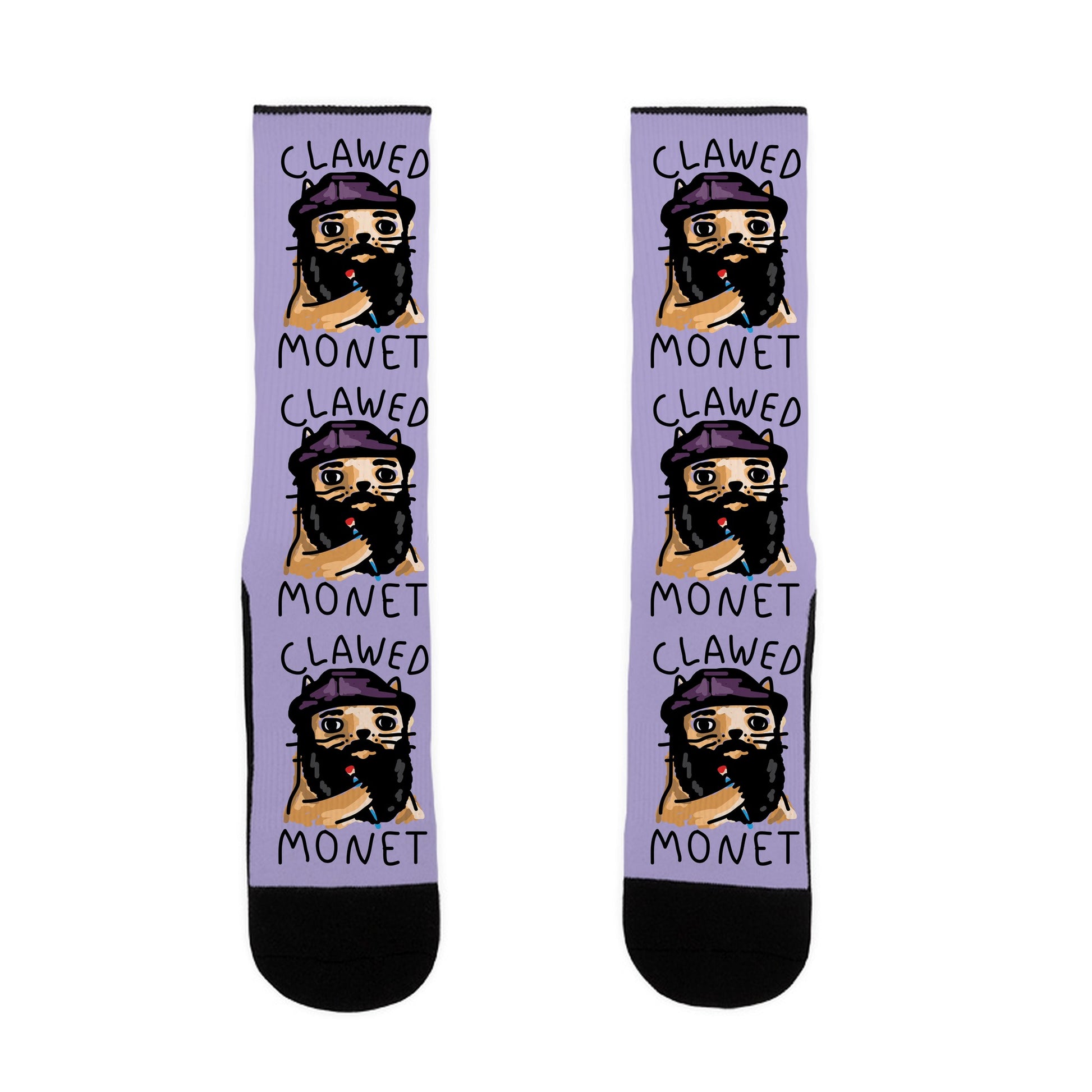 Clawed Monet Socks