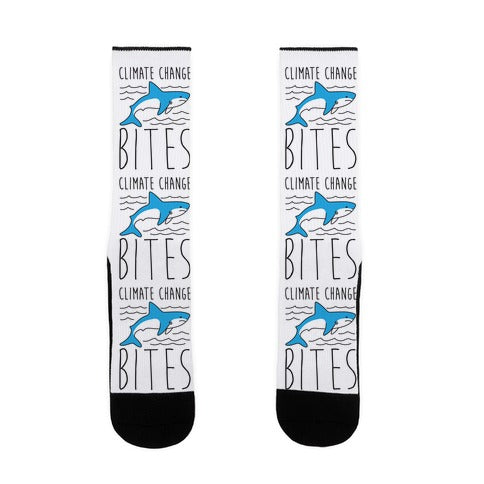 Climate Change Bites Shark Socks