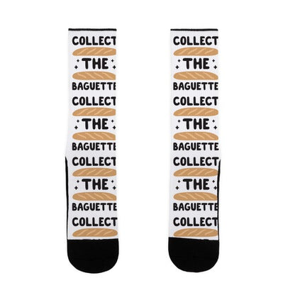 Collect The Baguette Socks