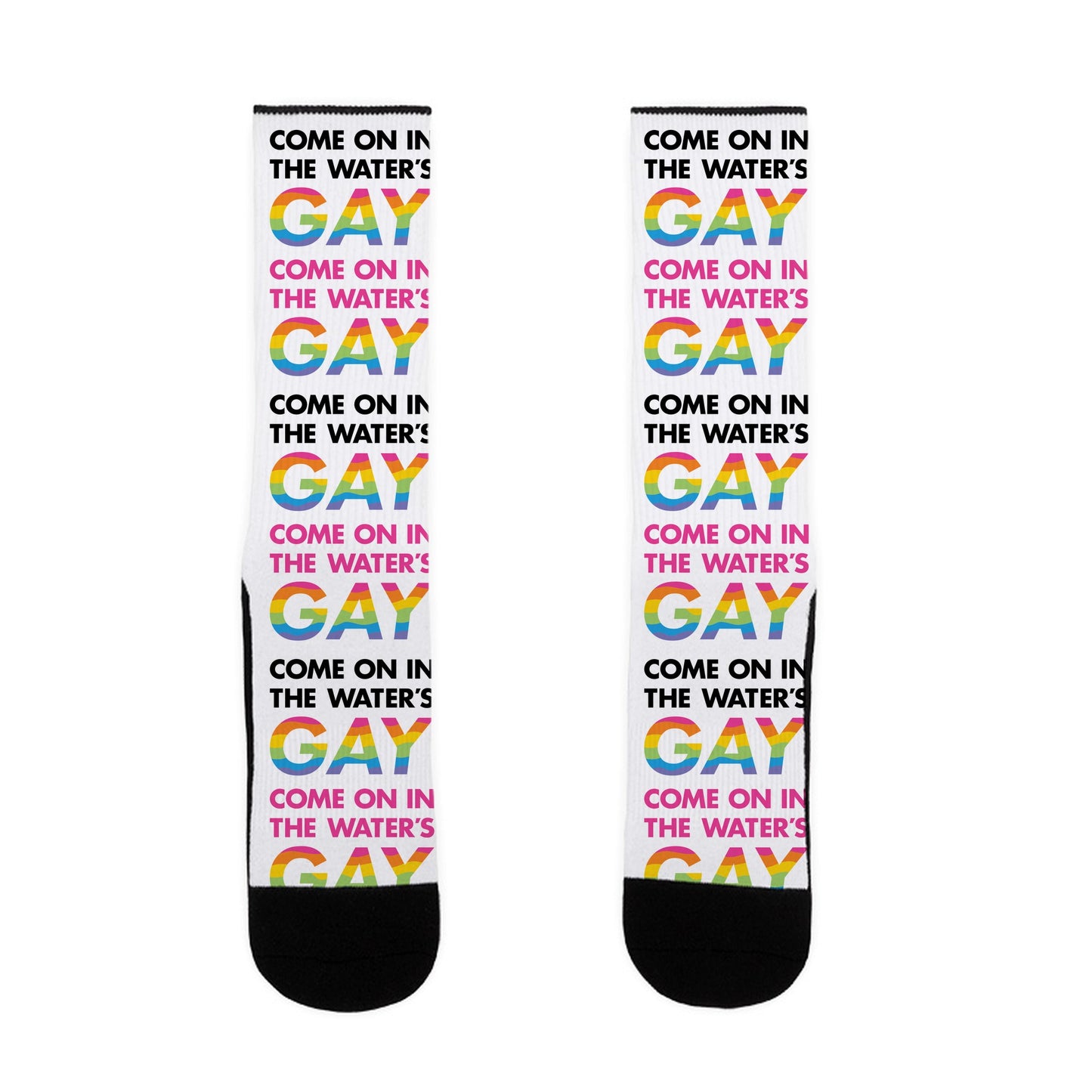 Come On In The Water's Gay Socks