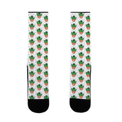 Cool Cactus Pattern Socks