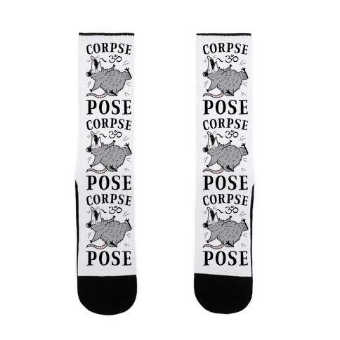 Corpse Pose Socks