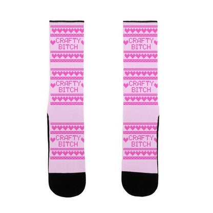 Crafty Bitch Knitting Pattern Socks