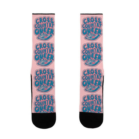 Cross Country Queer Socks
