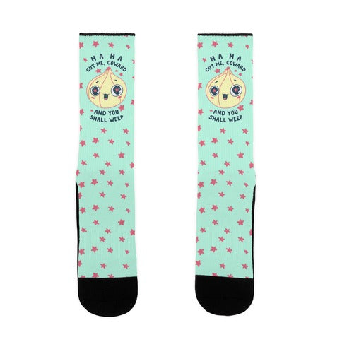 Cut Me Coward (Onion) Socks
