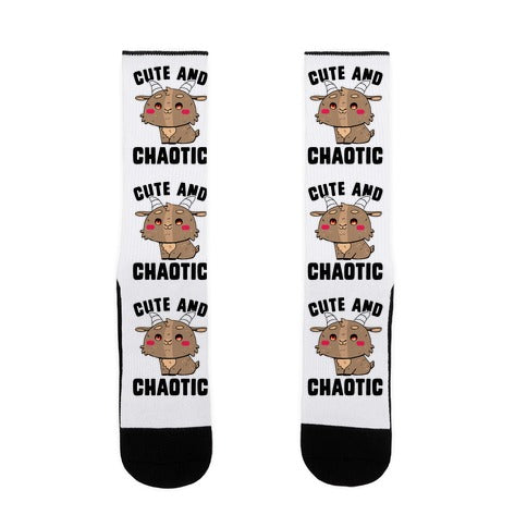 Cute and Chaotic Socks
