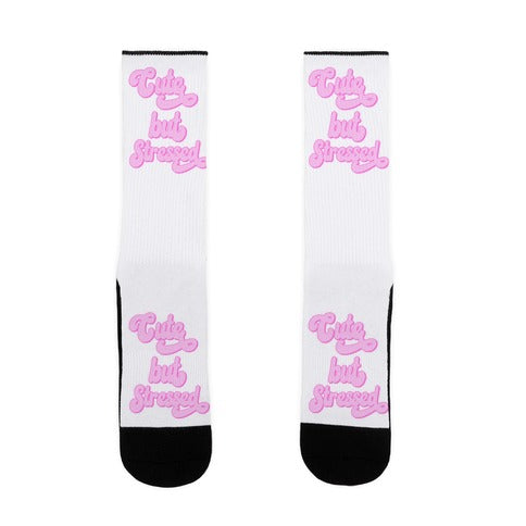 Cute But Stressed  Socks